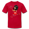 Devil Girl Cartoon T-Shirt - red