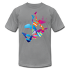 Colorful Abstract Dancers T-Shirt - slate