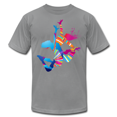 Colorful Abstract Dancers T-Shirt - slate