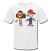 Hip Hop Cartoon Kids T-Shirt - white