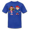 Hip Hop Cartoon Kids T-Shirt - royal blue