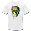 Skull Glasses T-Shirt - white