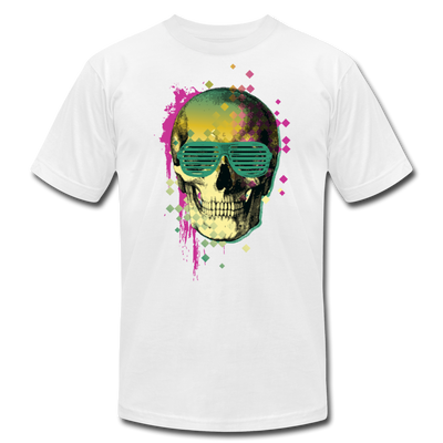 Skull Glasses T-Shirt - white
