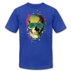 Skull Glasses T-Shirt - royal blue