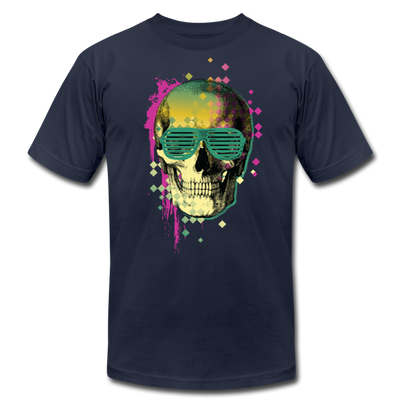 Skull Glasses T-Shirt - navy