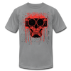 Abstract Skull Speaker T-Shirt - slate