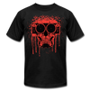 Abstract Skull Speaker T-Shirt - black