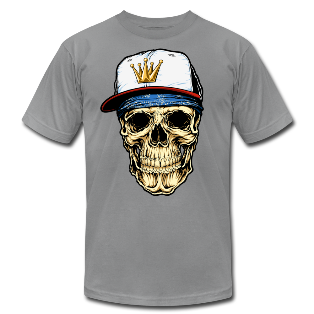 Hip Hop Skull T-Shirt - slate