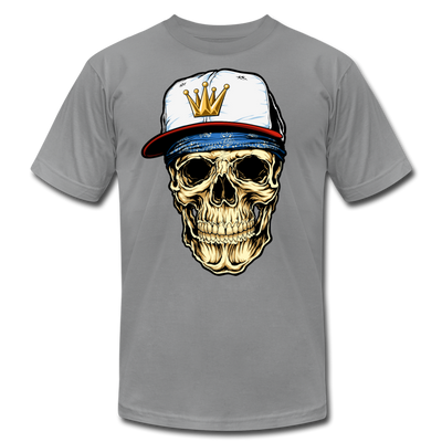 Hip Hop Skull T-Shirt - slate