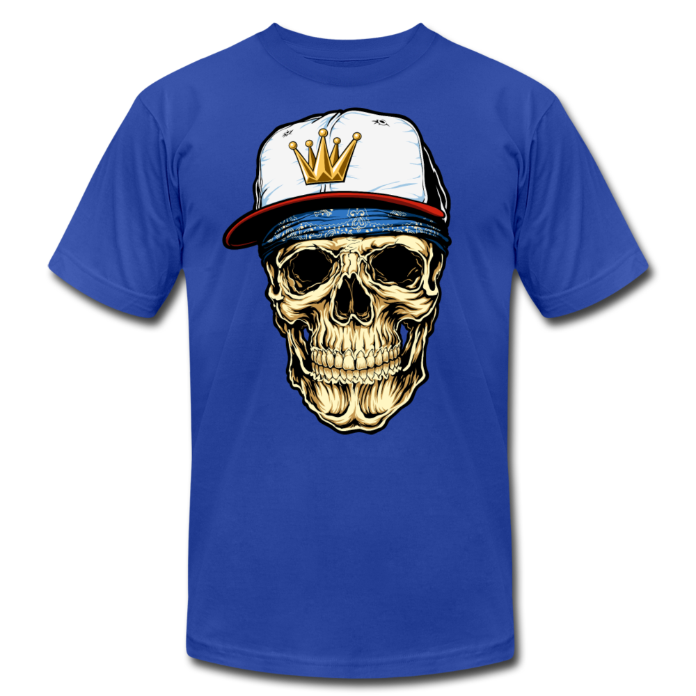 Hip Hop Skull T-Shirt - royal blue
