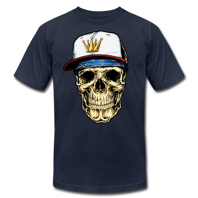 Hip Hop Skull T-Shirt - navy