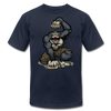 Gorilla Brass Knuckles T-Shirt - navy