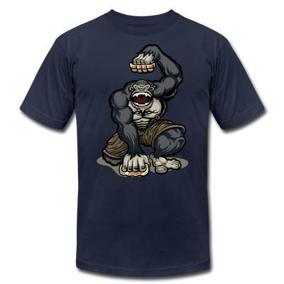 Gorilla Brass Knuckles T-Shirt - navy