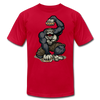Gorilla Brass Knuckles T-Shirt - red