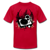Abstract Turntable Wings T-Shirt - red