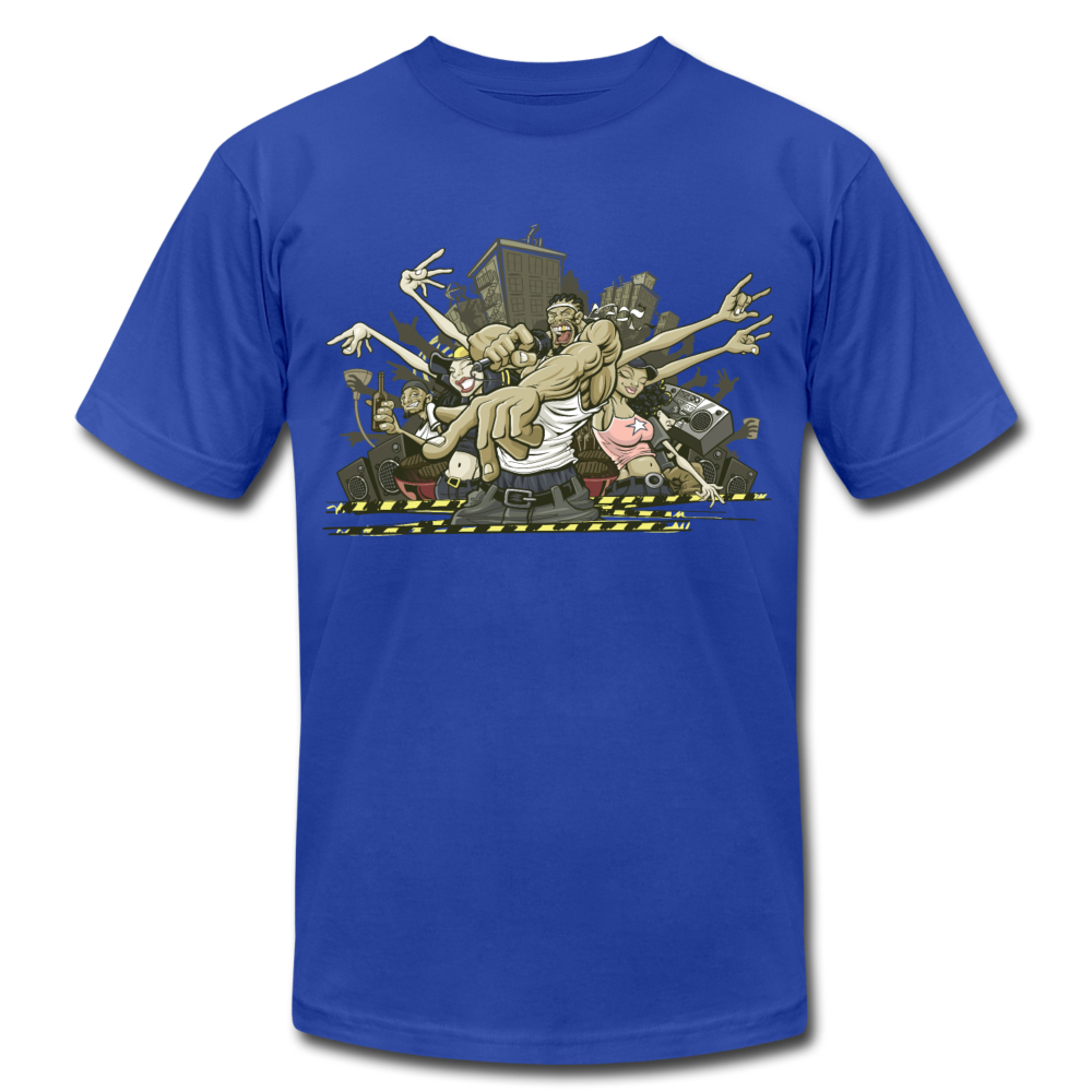 Party Cartoons T-Shirt - royal blue