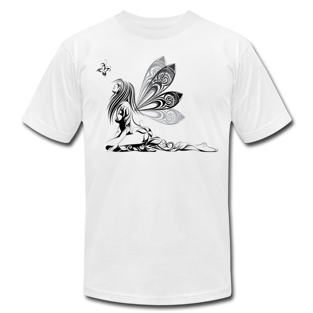 Fairy Butterfly Maori Tribal Girl T-Shirt - white
