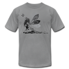 Fairy Butterfly Maori Tribal Girl T-Shirt - slate