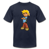 Cartoon Boy T-Shirt - navy