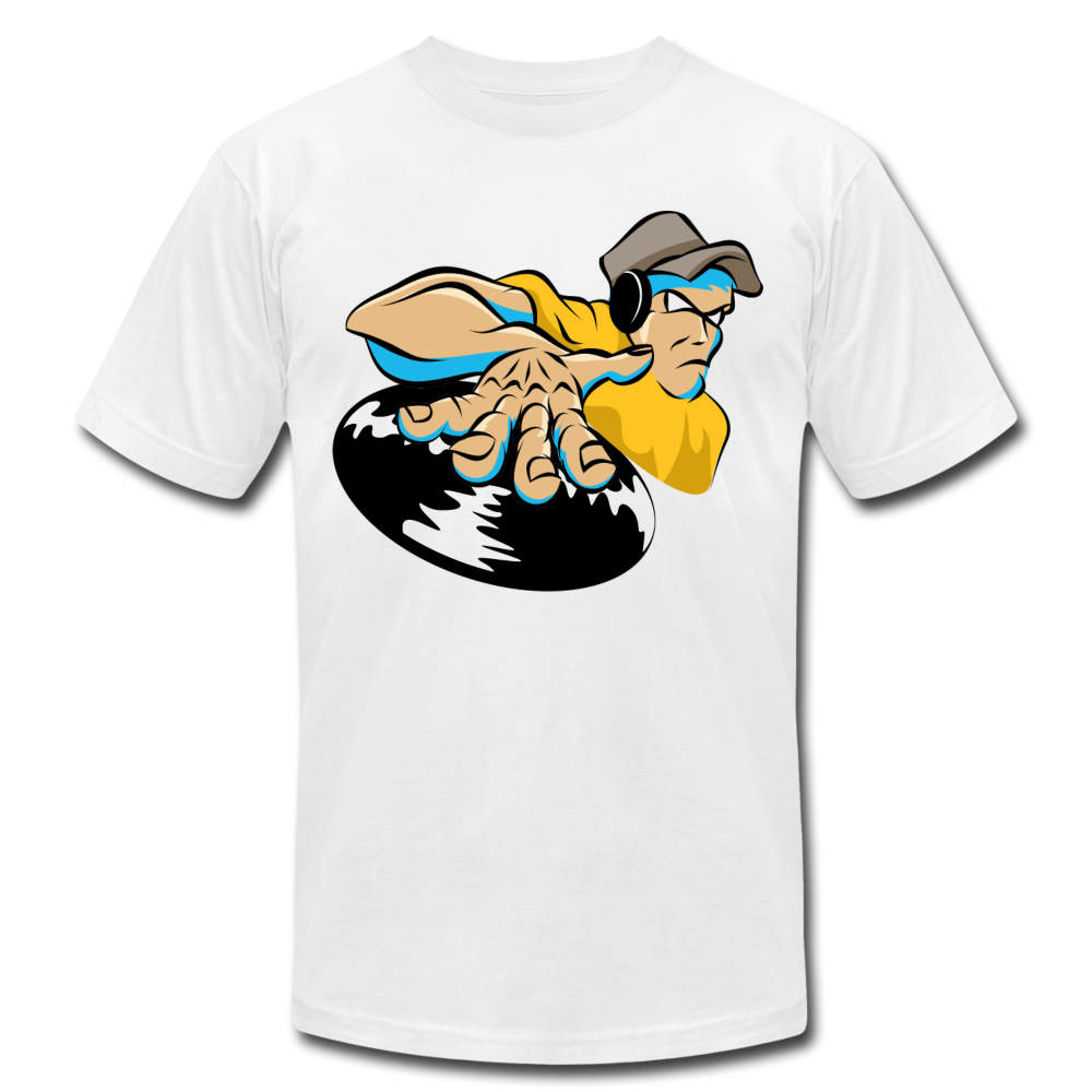 Hip Hop DJ Mixing T-Shirt - white