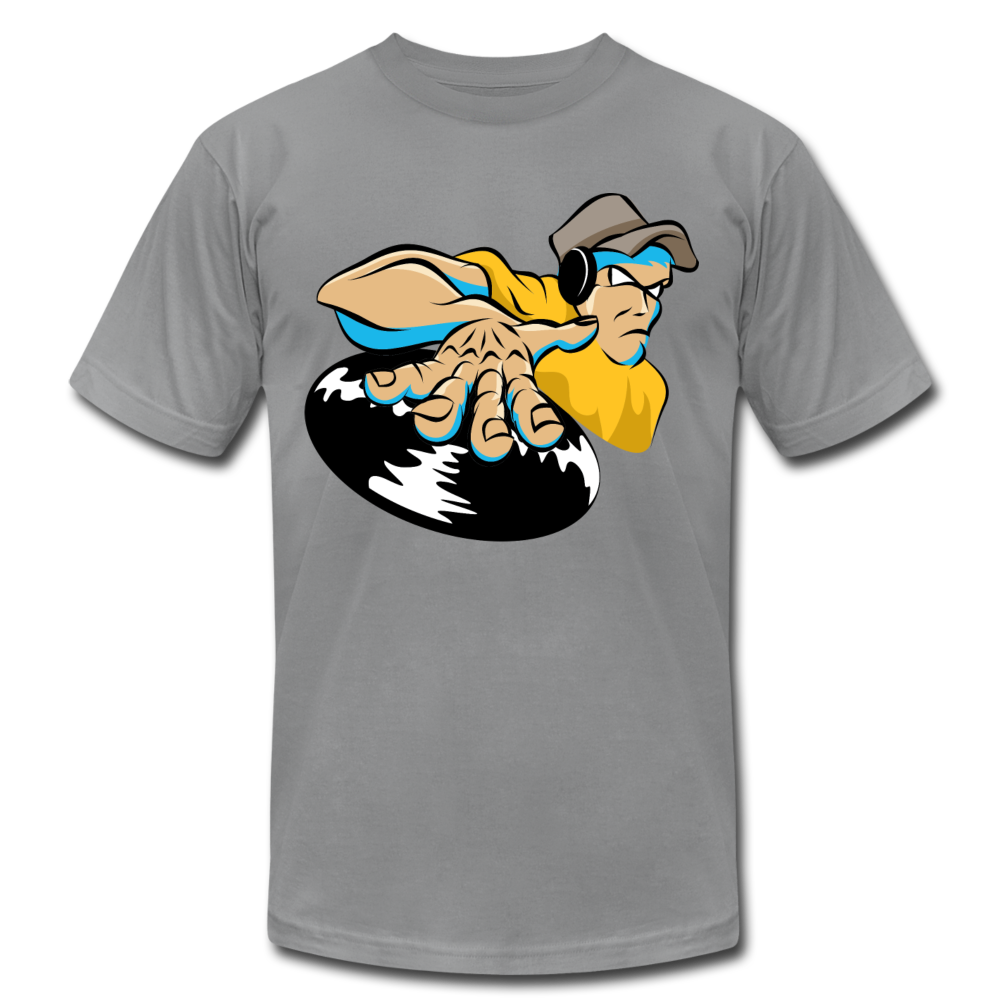 Hip Hop DJ Mixing T-Shirt - slate
