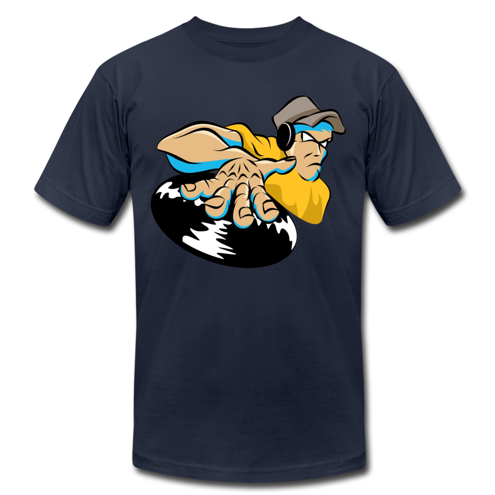 Hip Hop DJ Mixing T-Shirt - navy