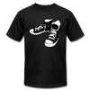 Black & Whits Chucks Shoes T-Shirt - black