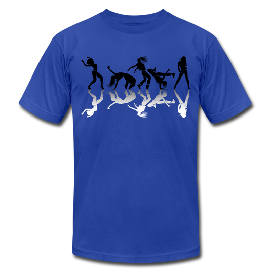 Dancing Silhouettes T-Shirt - royal blue