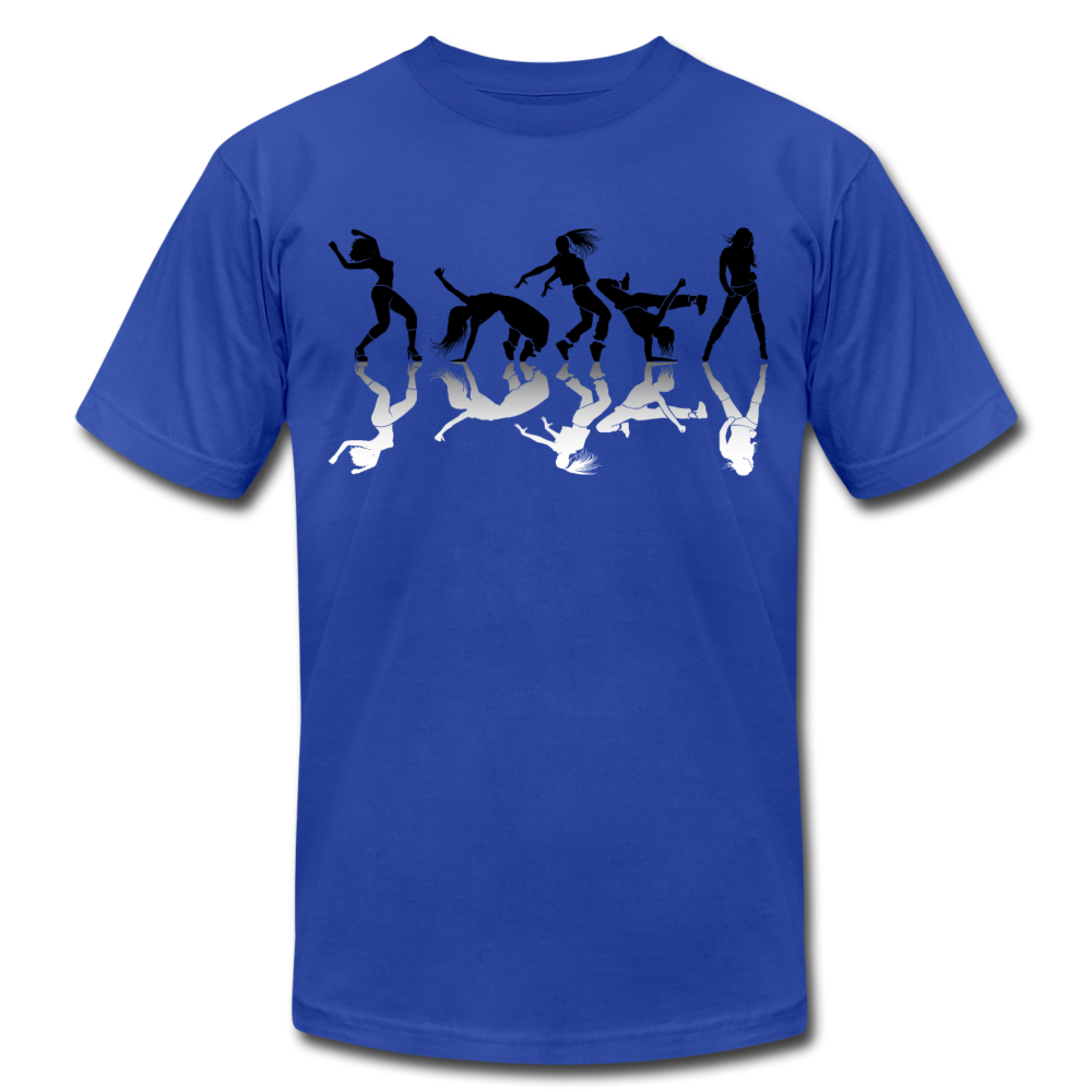 Dancing Silhouettes T-Shirt - royal blue