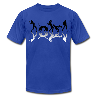 Dancing Silhouettes T-Shirt - royal blue