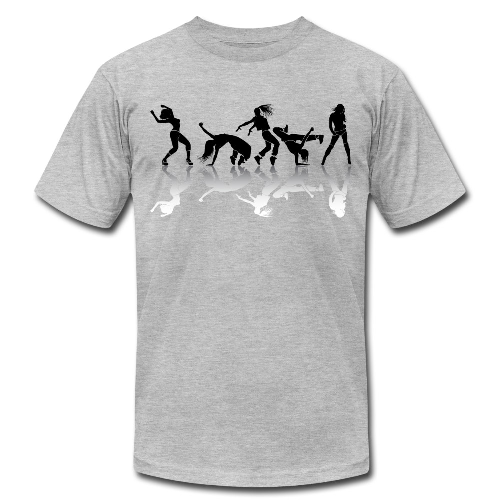 Dancing Silhouettes T-Shirt - heather gray
