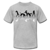 Dancing Silhouettes T-Shirt - heather gray