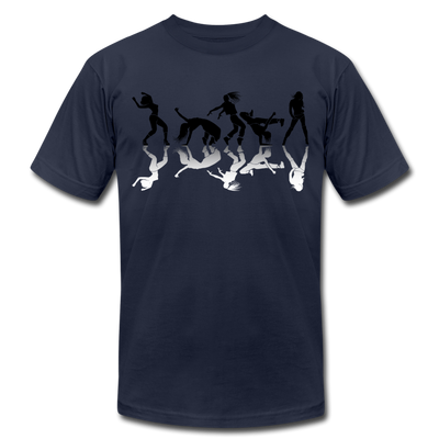 Dancing Silhouettes T-Shirt - navy