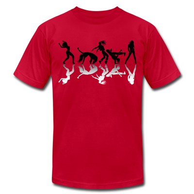 Dancing Silhouettes T-Shirt - red