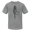 Tribal Maori Cat Girl T-Shirt - slate