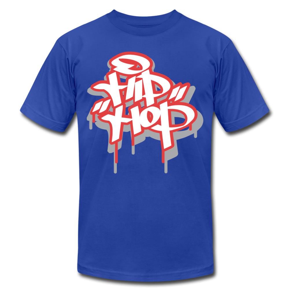 Hip Hop Graffiti T-Shirt - royal blue