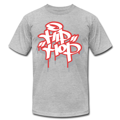 Hip Hop Graffiti T-Shirt - heather gray