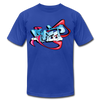 Street Graffiti T-Shirt - royal blue