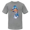 Cartoon Girl T-Shirt - slate