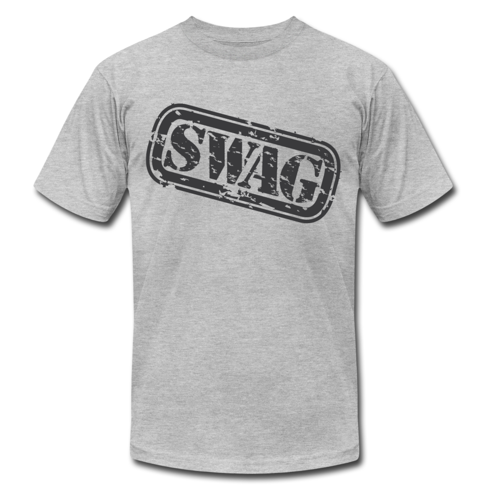 Swag Stamp T-Shirt - heather gray
