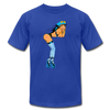 Hot Bandanna Girl T-Shirt - royal blue