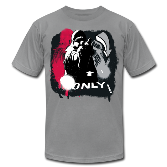 Abstract Graffiti Artist T-Shirt - slate