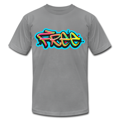 Free Graffiti T-Shirt - slate