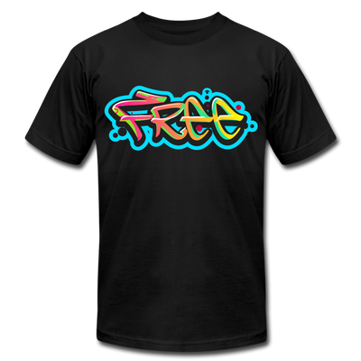 Free Graffiti T-Shirt - black