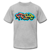 Free Graffiti T-Shirt - heather gray