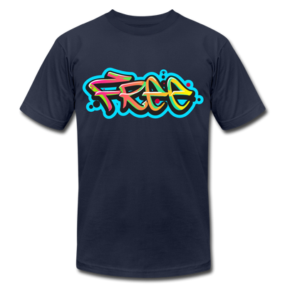 Free Graffiti T-Shirt - navy