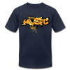 Hip Hop Music Graffiti T-Shirt - navy