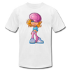 Cartoon Girl T-Shirt - white