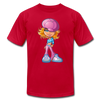 Cartoon Girl T-Shirt - red