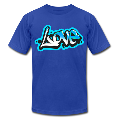 Love Graffiti T-Shirt - royal blue
